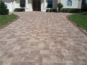 Contemporary Paver Driveway, Kissimmee, FL